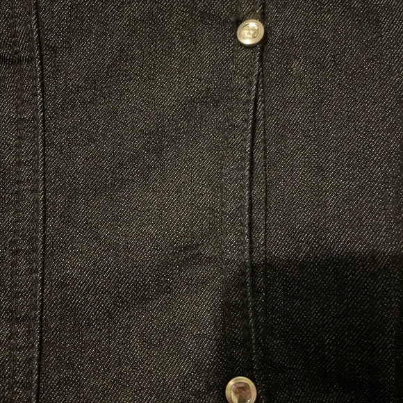 Chico’s platinum denim bling jacket size 1 =medium (8) like new - Picture 7 of 12